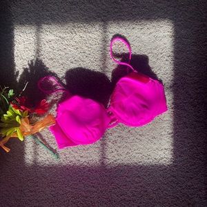 Hot Pink Bikini Top
